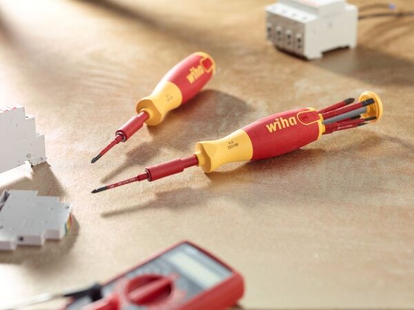 WIHA Schraubendreher mit Bit Magazin LiftUp electric,6 slimBits, WIHA Schraubendreher mit Bit Magazin LiftUp electric,6 slimBits,
