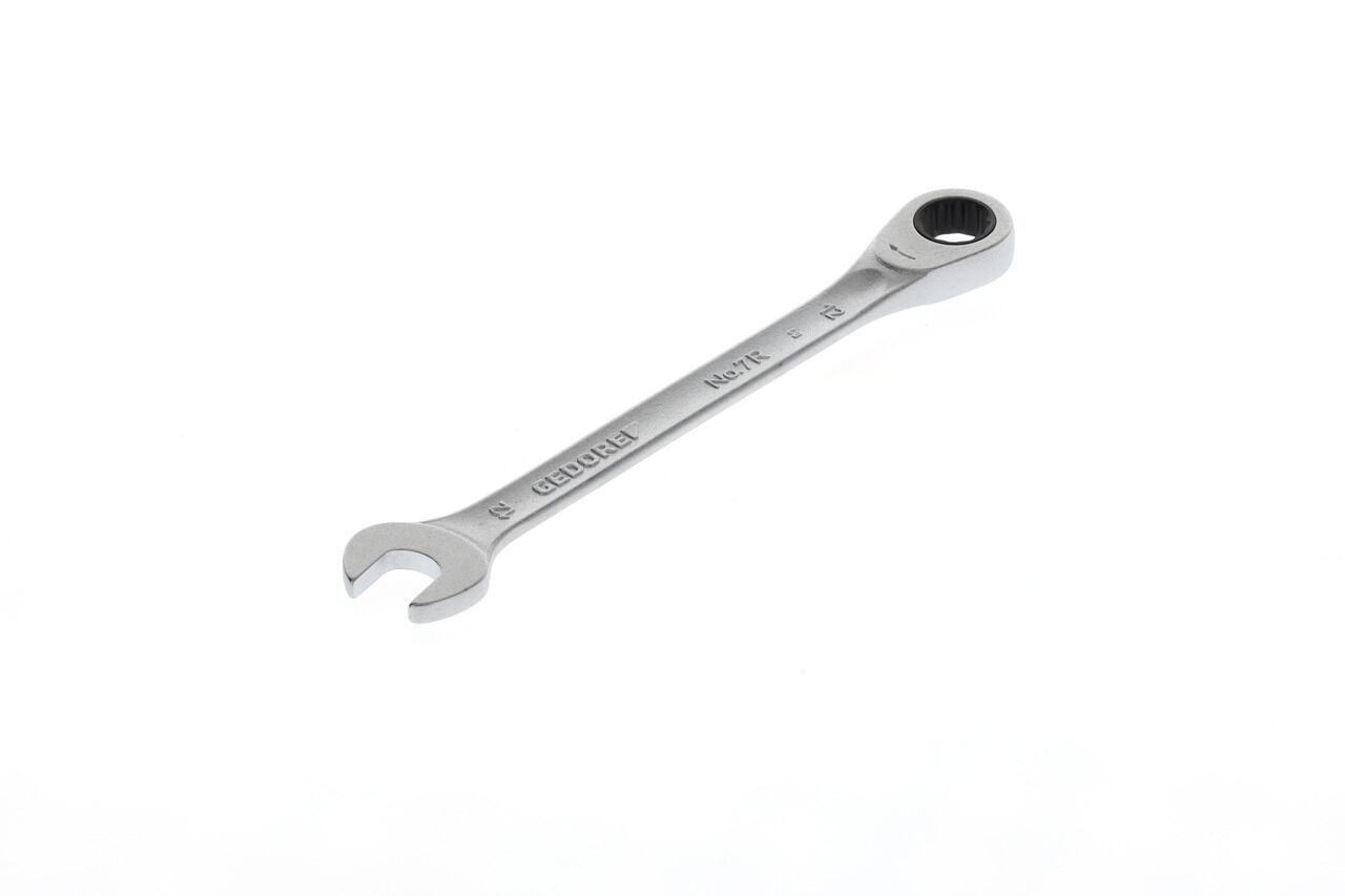 GEDORE Maulschlüssel mit Ringratsche UD-Profil 12mm, 7 R 12, 2297108 GEDORE Maulschlüssel mit Ringratsche UD-Profil 12mm, 7 R 12, 2297108