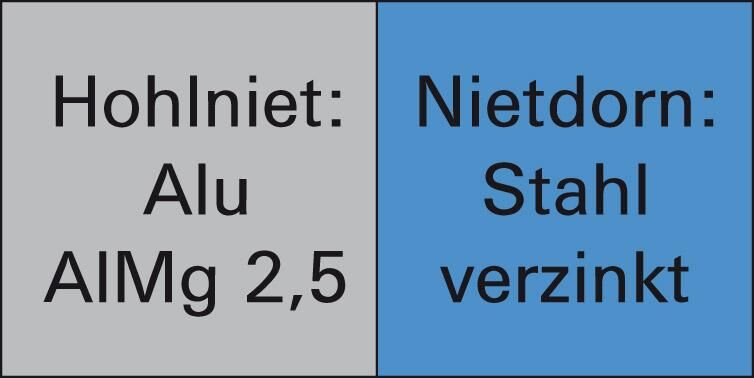 GESIPA Polygrip Mehrbereichs-Blindniet 4,8x10,0-Alu/Stahl Flachrundkopf GESIPA Polygrip Mehrbereichs-Blindniet 4,8x10,0-Alu/Stahl Flachrundkopf