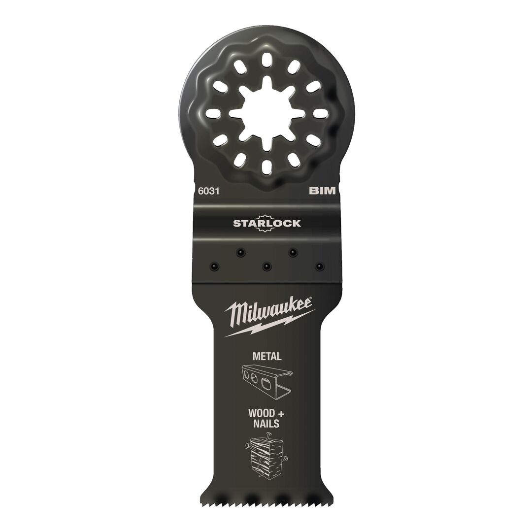 MILWAUKEE Tauchsägeblatt Starlock BiM 28 x 47 mm Multimaterial
