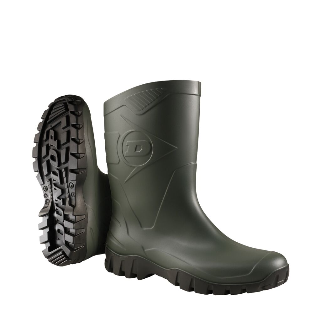 DUNLOP Gummistiefel Dee Calf PVC Gr. 44 grün/schwarz K580011 DUNLOP Gummistiefel Dee Calf PVC Gr. 44 grün/schwarz K580011