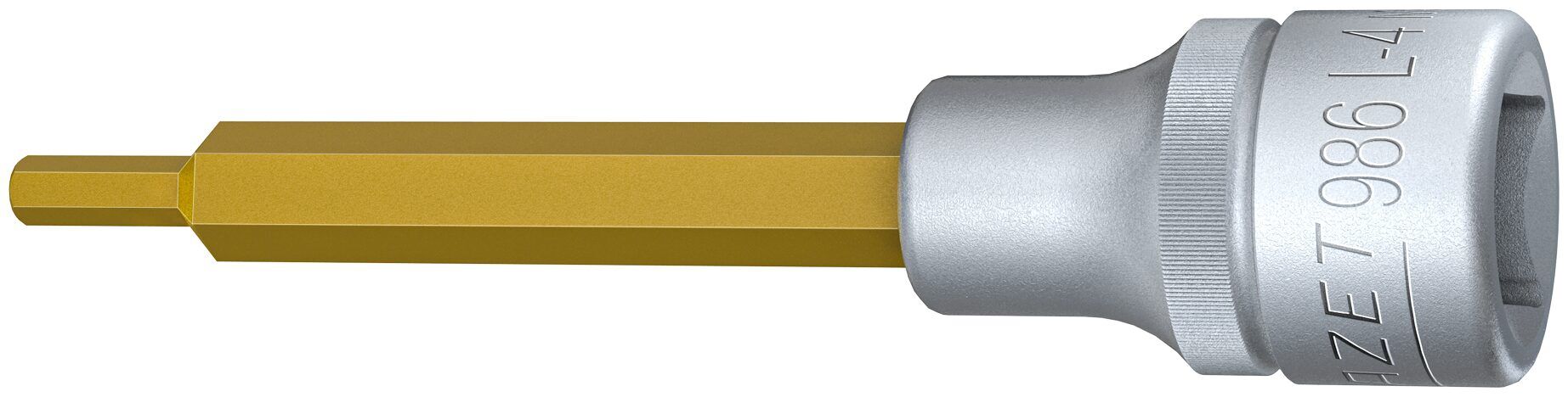 HAZET Schraubendrehereinsatz 1/2" Innensechskant, 4x100mm