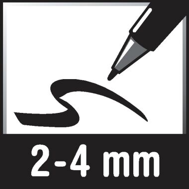 edding Lackmarker 750 4-750003 2-4mm Rundspitze permanent blau edding Lackmarker 750 4-750003 2-4mm Rundspitze permanent blau