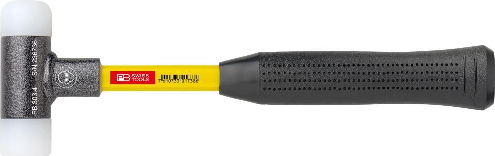 PB SWISS TOOLS Tools Schonhammer mit Glasfaserstiel rückschlagfrei 27mm PB SWISS TOOLS Tools Schonhammer mit Glasfaserstiel rückschlagfrei 27mm
