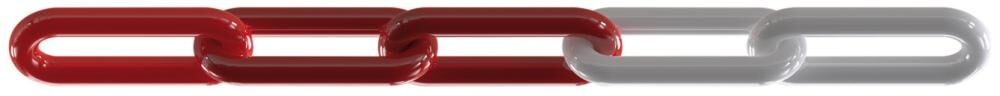FS-HEBETECHNIK Kunststoffkette PE rot/weiß im Bund a 25m FS-HEBETECHNIK Kunststoffkette PE rot/weiß im Bund a 25m