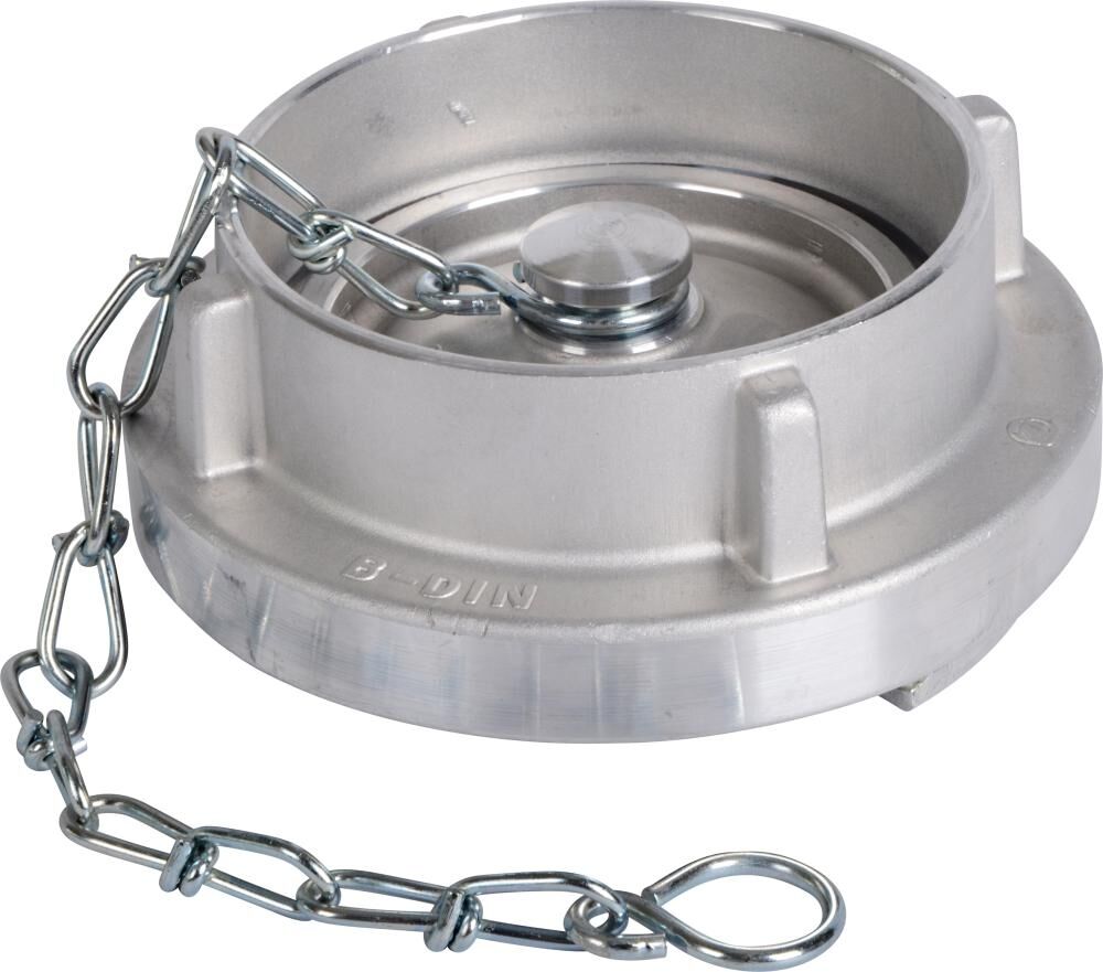 Storz Blindkupplung Al mitKette 52-C DiRi weiß Storz Blindkupplung Al mitKette 52-C DiRi weiß