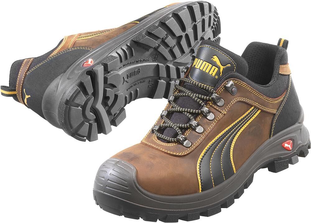 PUMA Sicherheitshalbschuh S3 Nr. 640730 Braun Sympatex Gr. 42