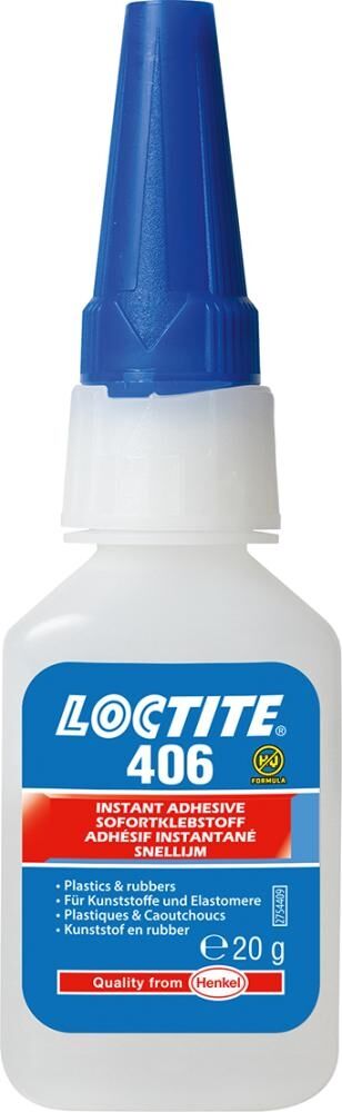 LOCTITE 406 Sofortklebstoff Kunststoff 20g Flasche LOCTITE 406 Sofortklebstoff Kunststoff 20g Flasche