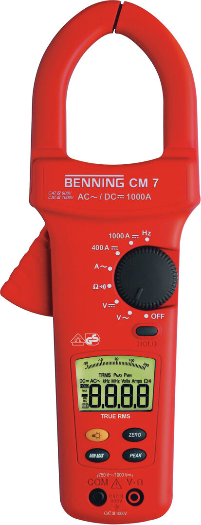 Digit.-Stromz-Multimeter CM 7              Benning