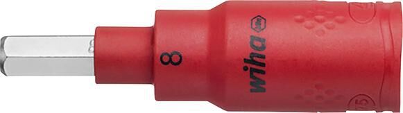 WIHA Schraubendrehereinsatz 3/8" Innen- 6kt VDE 8x75mm
