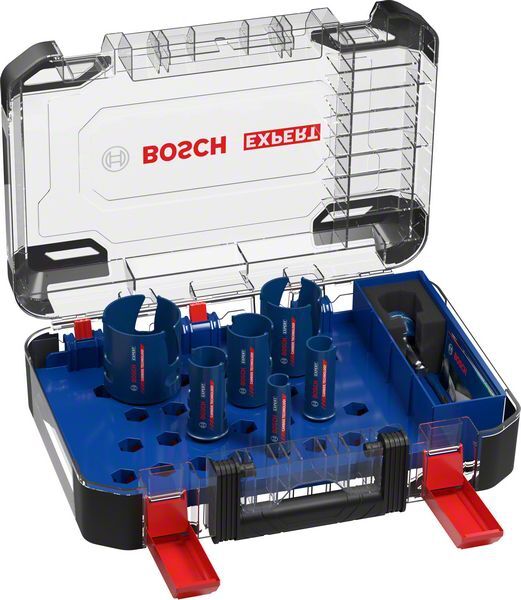 BOSCH Lochsägen-Set Expert Construction Material 20/25/32/38/51/64mm 9-tlg.