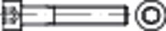 ZYLINDERSCHRAUBE DIN912 M 6X 30 8.8 ZN E-NORMPRO