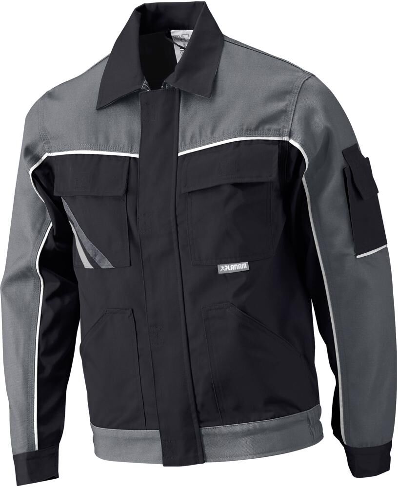 PLANAM Bundjacke HIGHLINE 2710 schwarz/schiefer/zink, Gr. 48