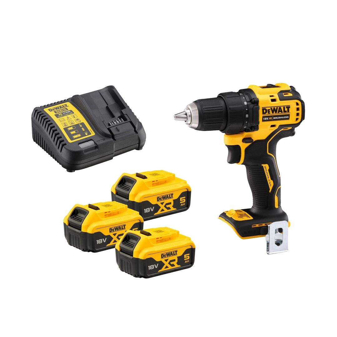 DEWALT Akku-Bohrschrauber DCD708P3T-QW 18V 3x5Ah DEWALT Akku-Bohrschrauber DCD708P3T-QW 18V 3x5Ah