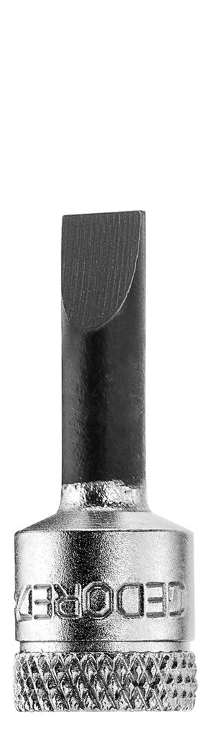 GEDORE Schraubendrehereinsatz 1/4" Schlitz 4x0,8mm, IS 20 4X0,8, 6171560