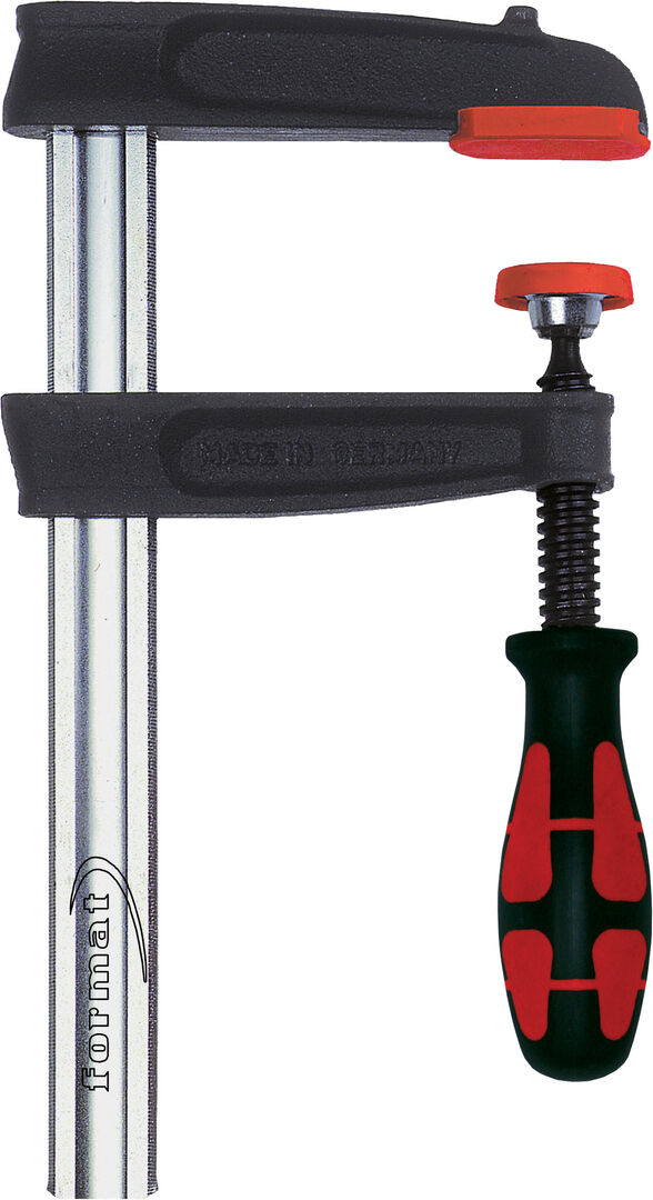 FORMAT Schraubzwinge Temperguss 160x 80mm 2K-Griff FORMAT Schraubzwinge Temperguss 160x 80mm 2K-Griff