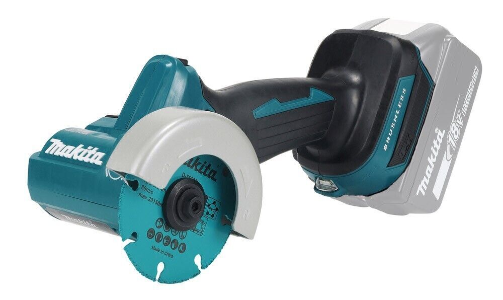 MAKITA Akku-Winkelschleifer DMC300Z solo inkl. 1 Diamant- & 2 Trennscheiben MAKITA Akku-Winkelschleifer DMC300Z solo inkl. 1 Diamant- & 2 Trennscheiben