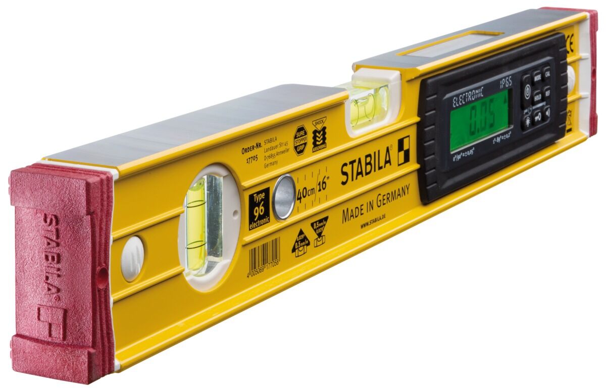 STABILA Elektronik-Wasserwaage 196 IP65 40 cm STABILA Elektronik-Wasserwaage 196 IP65 40 cm