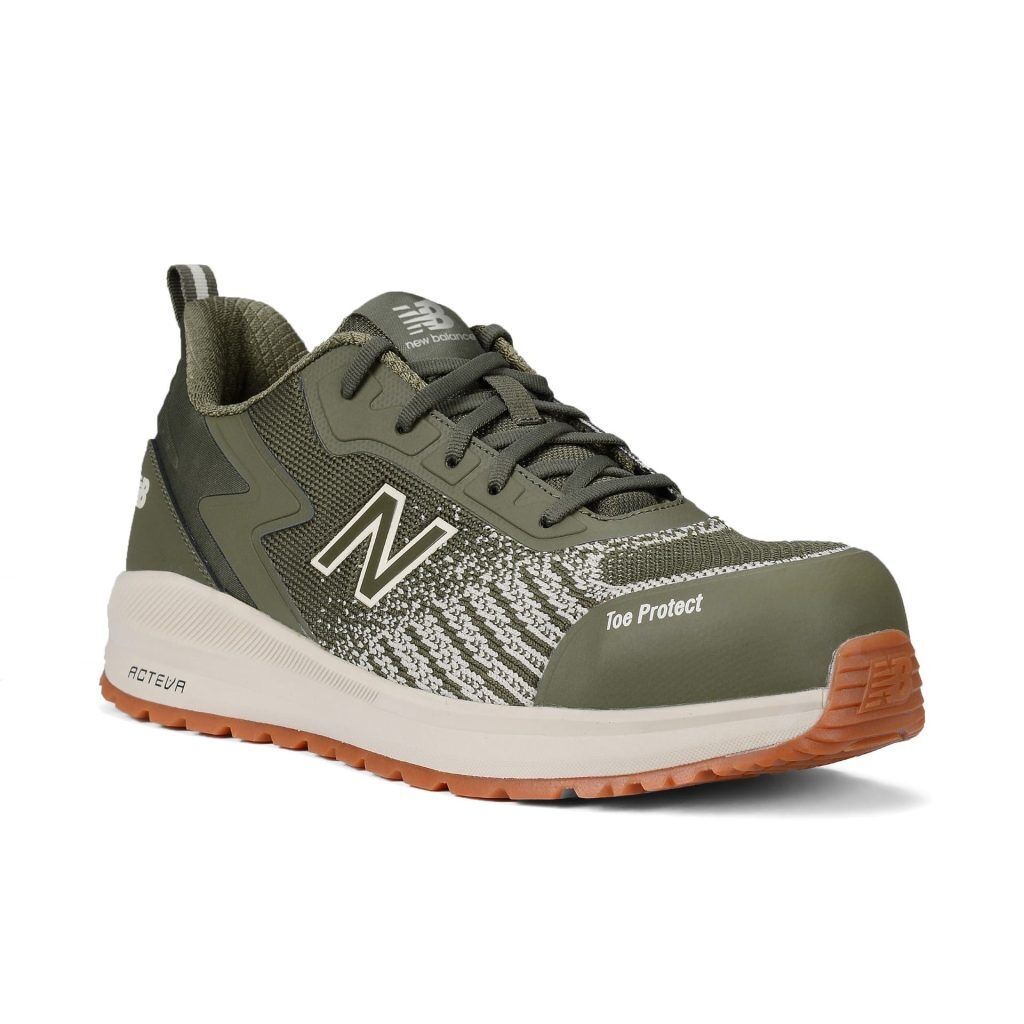 NEW BALANCE Sicherheits-Halbschuh Speedware Gr. 40 W11 S1P ESD HRO olive MIDSPWRBOA NEW BALANCE Sicherheits-Halbschuh Speedware Gr. 40 W11 S1P ESD HRO olive MIDSPWRBOA