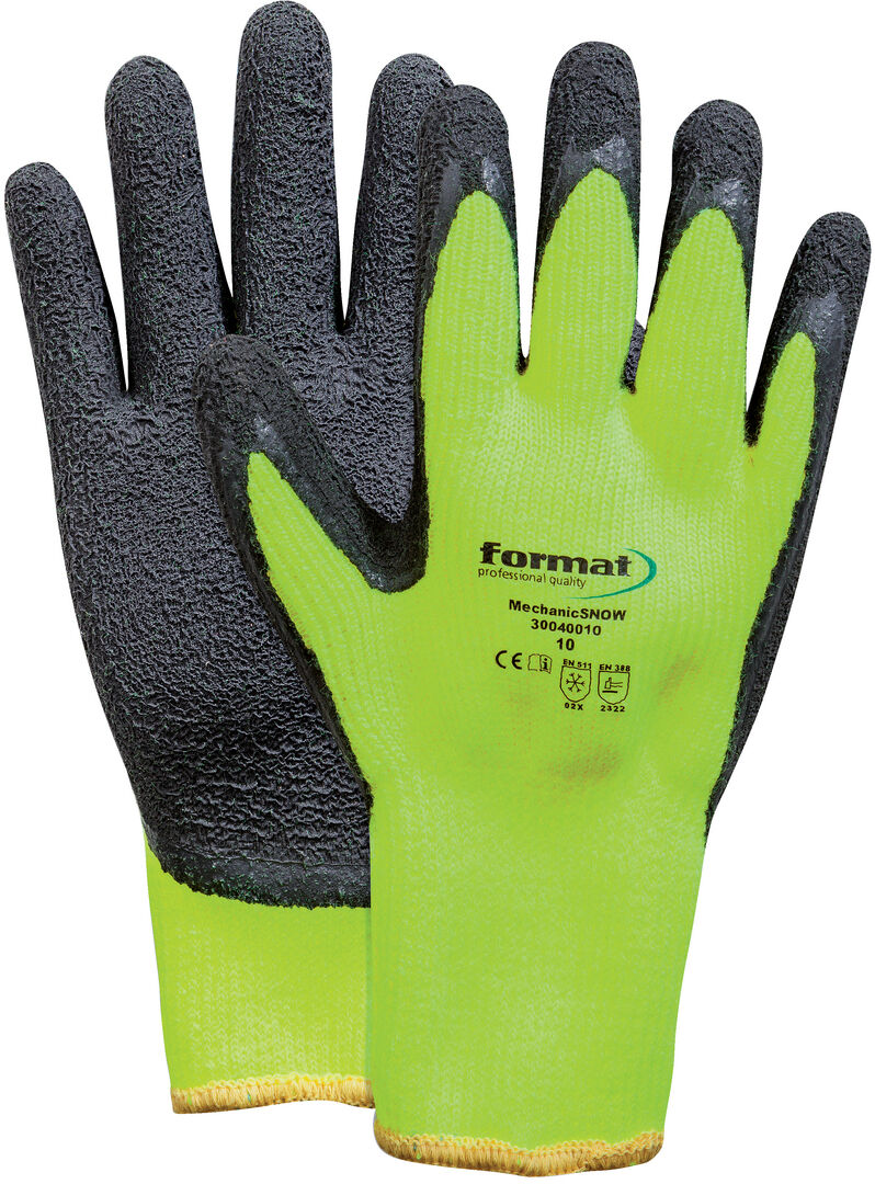 FORMAT Strickhandschuh MechanicSNOW Gr. 10