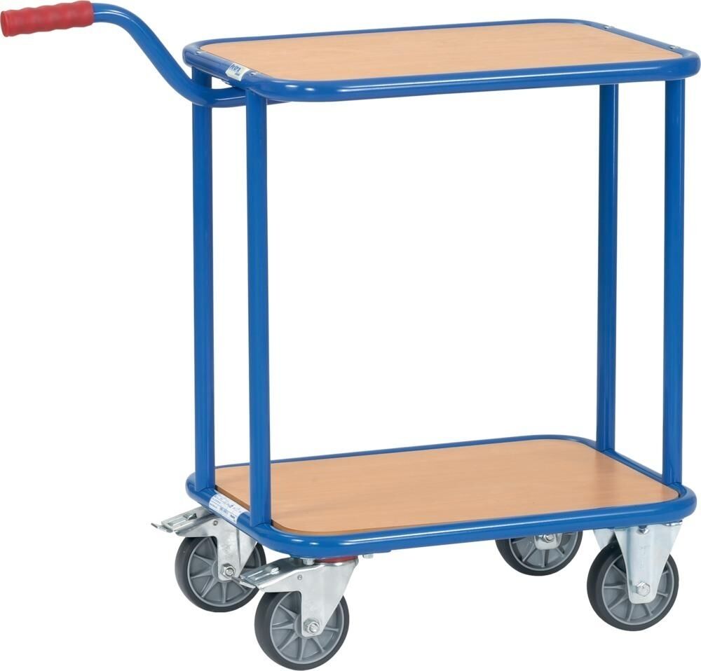 FETRA Transportwagen KF 33 1164 2Holzböden 600x450mm FETRA Transportwagen KF 33 1164 2Holzböden 600x450mm