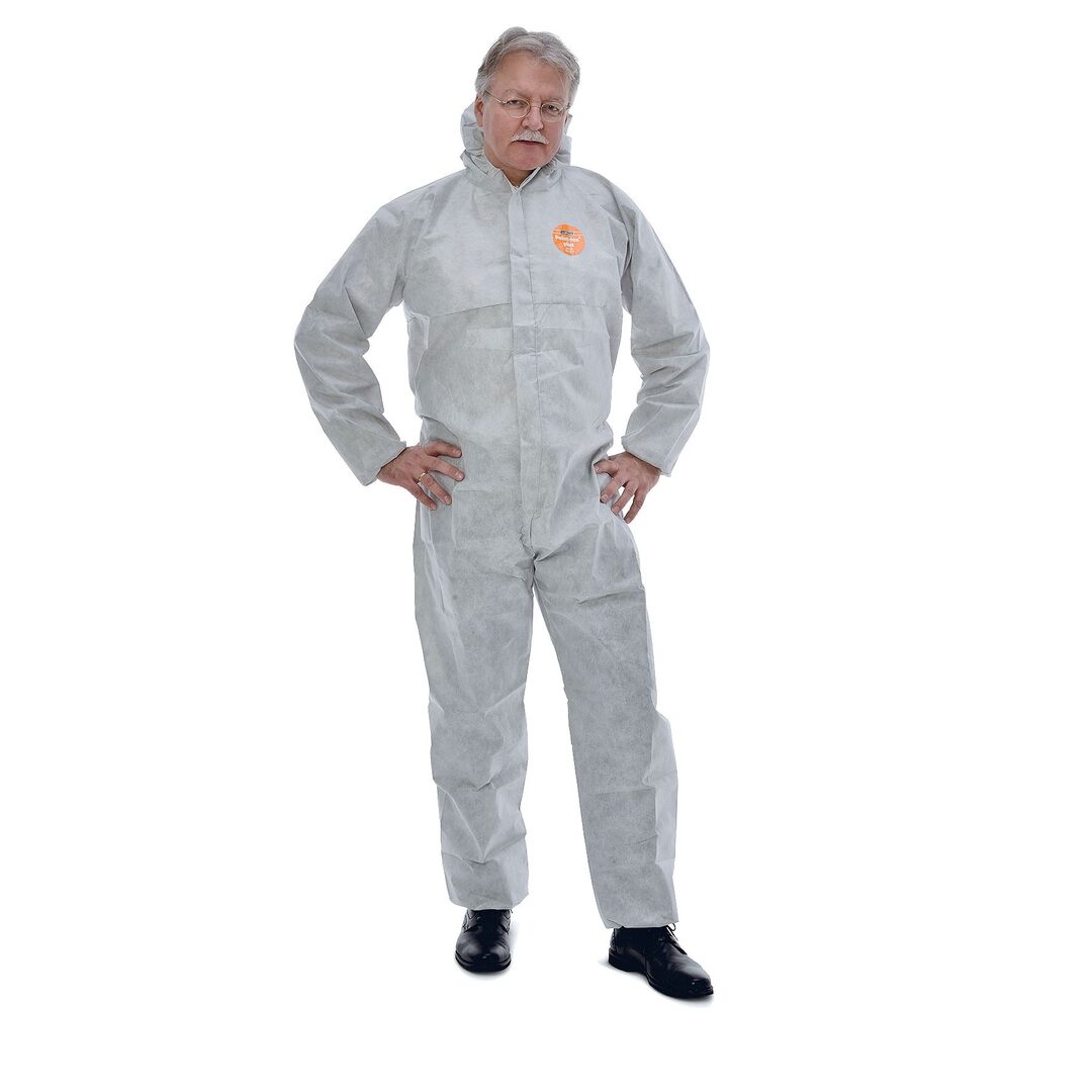 ZVG Einwegoverall paint-tex hellgrau Typ 5+6 Kat.III Gr. 3L ZVG Einwegoverall paint-tex hellgrau Typ 5+6 Kat.III Gr. 3L