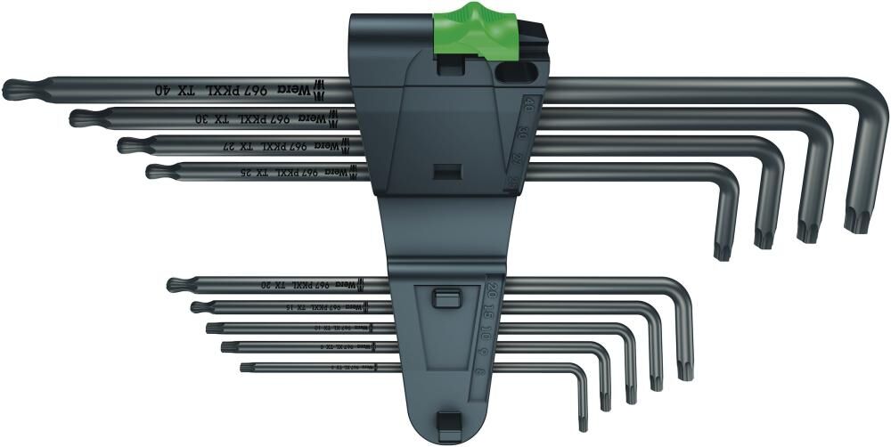 WERA Winkelschlüsselsatz 967/9 TX XL 1 05024460001