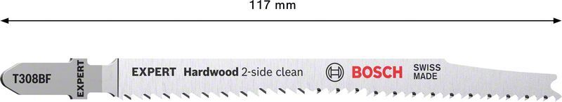 BOSCH Stichsägeblatt T308BF EXPERT HardWood VE 25