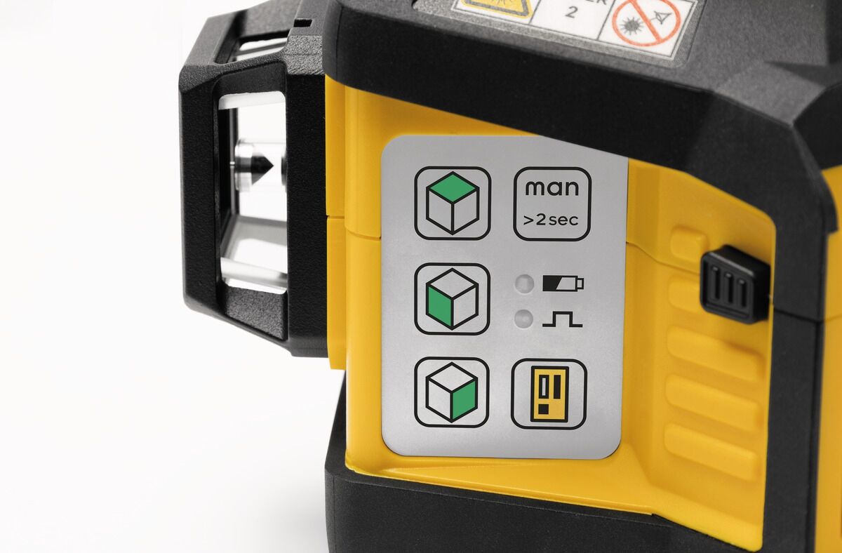 STABILA Multilinien-Laser LAX 600G 12V 7-tlg. Set 3x360° Greenbeam-Linien STABILA Multilinien-Laser LAX 600G 12V 7-tlg. Set 3x360° Greenbeam-Linien