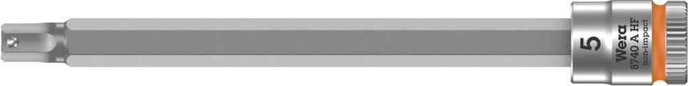 WERA Schraubendreher-Einsatz 1/4" 5 x100mm i6-kant Haltefunktion