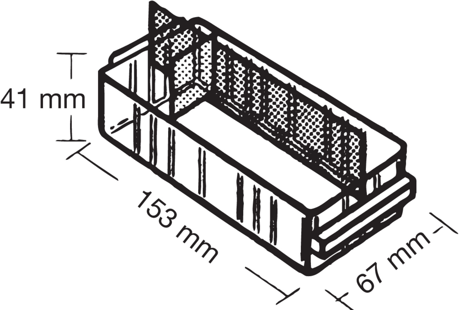 RAACO Etiketten Set a 48 Stk. für Schublade Typ B RAACO Etiketten Set a 48 Stk. für Schublade Typ B