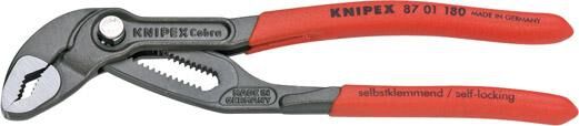 KNIPEX Wasserpumpenzange Cobra 87 01 250 Kunststoff überz. atramentiert 250mm KNIPEX Wasserpumpenzange Cobra 87 01 250 Kunststoff überz. atramentiert 250mm