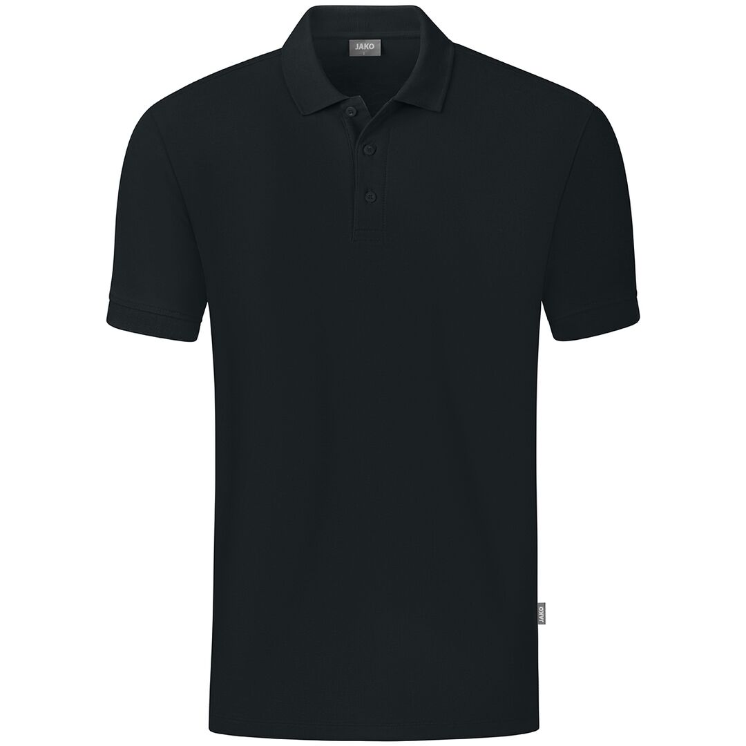 JAKO Polo Organic Kinder C6320, Gr. 116 schwarz