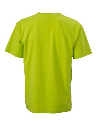 JAMES & NICHOLSON JN T-Shirt Round-T Heavy JN002 100%BW acid-yellow Größe XL