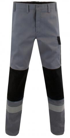 RENSING Multinorm Bundhose MULTI-5 350 PLUS-R grau/schwarz 350g/m Gr. 54 RENSING Multinorm Bundhose MULTI-5 350 PLUS-R grau/schwarz 350g/m Gr. 54