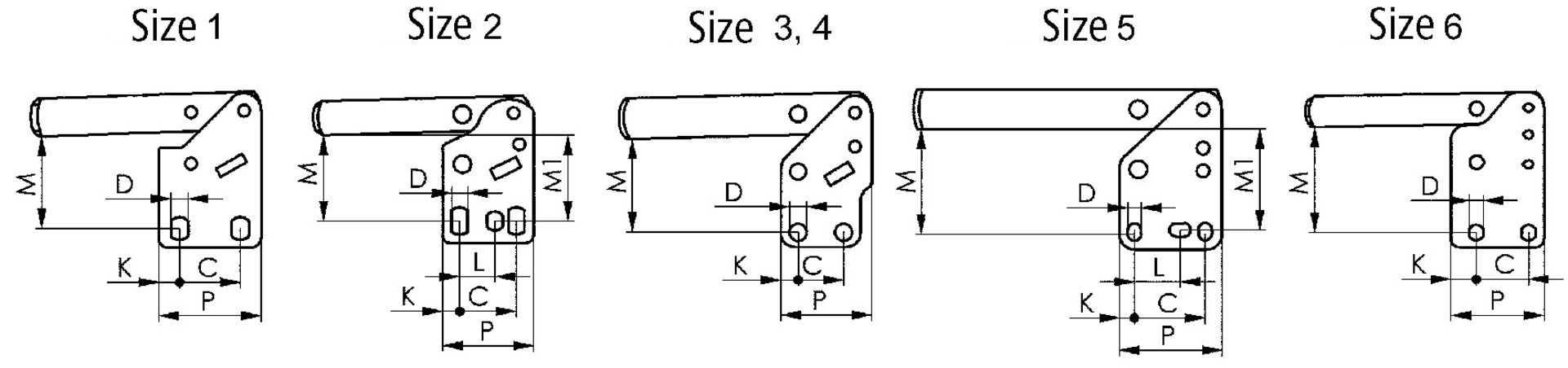 Senkrecht - Spanner 6802 Gr. 1 AMF