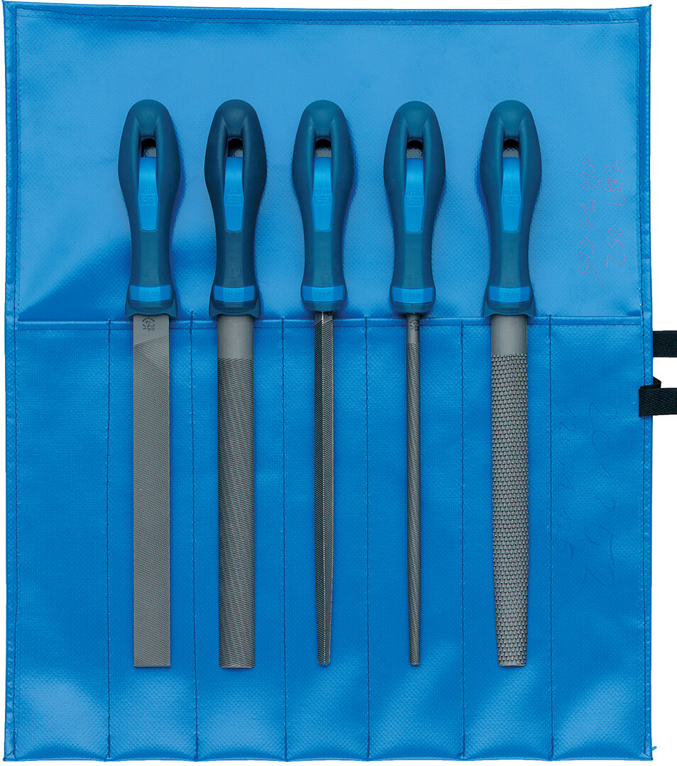 PFERD Werkstattfeilensatz 250 Hieb 2 5-teilig mit Kunststoffheft PFERD Werkstattfeilensatz 250 Hieb 2 5-teilig mit Kunststoffheft