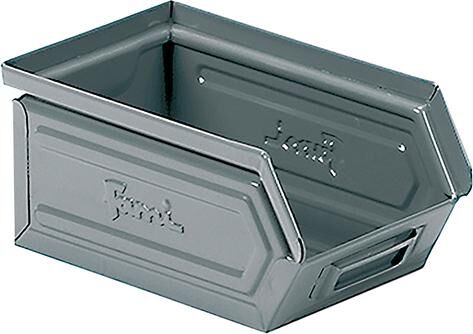 STAHLBEHÄLTERmm B=95 T=160 H=75 Gr. 1 Grau Ral7000 STAHLBEHÄLTERmm B=95 T=160 H=75 Gr. 1 Grau Ral7000