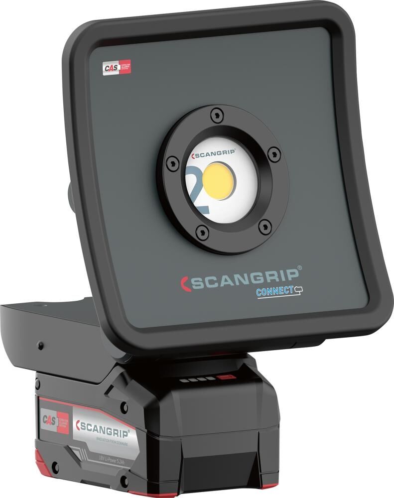 SCANGRIP Akku-Arbeitsleuchte NOVA 2 CONNECT 200-2000Lumen ohne Akku SCANGRIP Akku-Arbeitsleuchte NOVA 2 CONNECT 200-2000Lumen ohne Akku