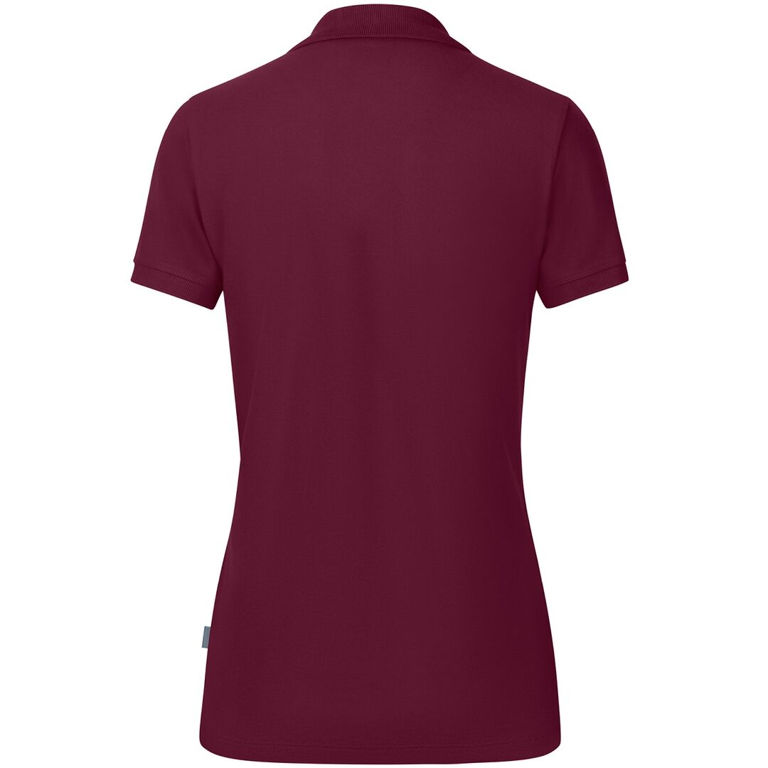 JAKO Polo Organic Damen C6320, Gr. 40 maroon