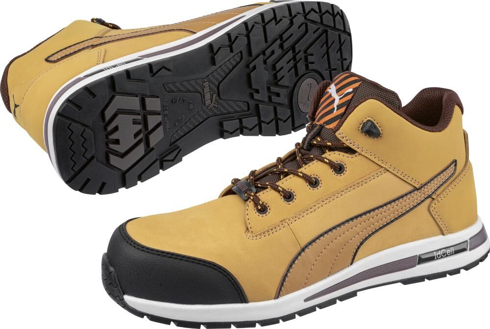 PUMA Schnürstiefel Dash Wheat Mid 633180 HRO SRC Größe 41 PUMA Schnürstiefel Dash Wheat Mid 633180 HRO SRC Größe 41