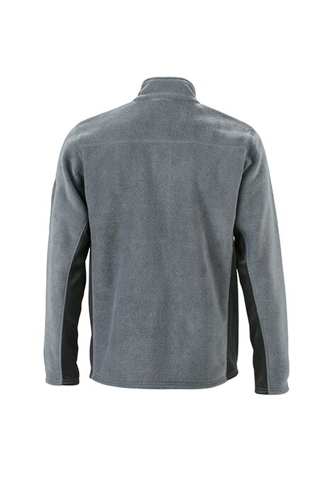 JN Mens Workwear Fleece Jacket JN842 100%PES, carbon/black, Größe 2XL JN Mens Workwear Fleece Jacket JN842 100%PES, carbon/black, Größe 2XL