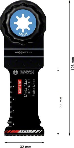BOSCH Tauchsägeblatt Metal PAIZ32AIT Expert Starlock
