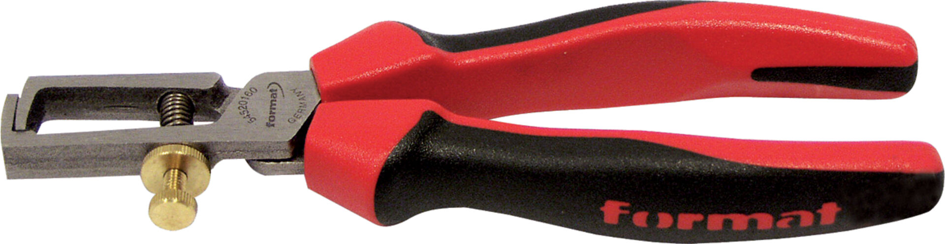 FORMAT Abisolierzange poliert 2K-Heft 160mm