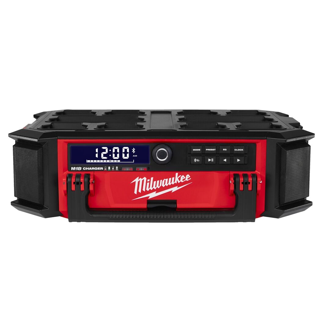 MILWAUKEE Akku Radio Baustellenradio Packout mit Ladefunktion M18 PRC DAB+ MILWAUKEE Akku Radio Baustellenradio Packout mit Ladefunktion M18 PRC DAB+