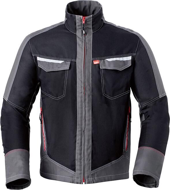 Langjacke Attitude, Gr.2XL schwarz/kohlengrau
