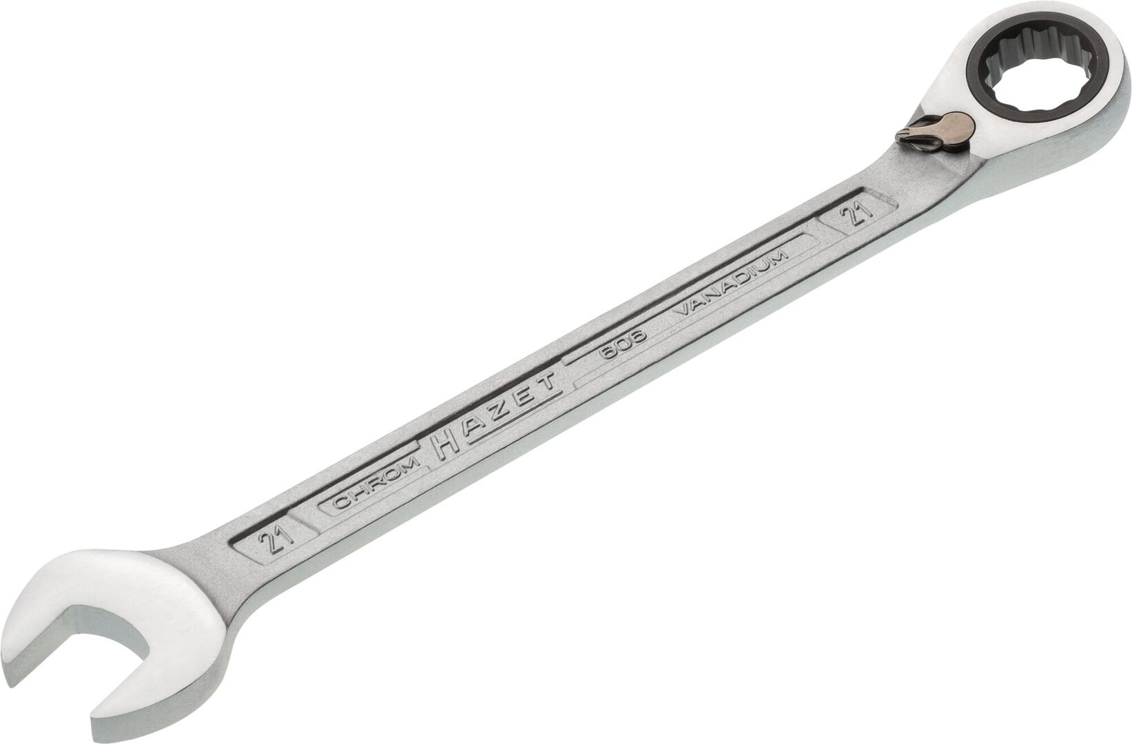 HAZET Knarren-Ring-Maulschlüssel 606 21 mm