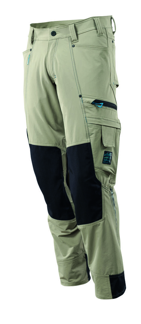 MASCOT Advanced Bundhose Stretch Gr. 82C49 hellkhaki 17179-311