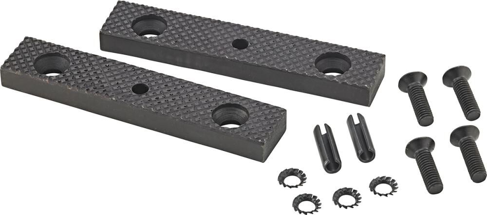 KIESEL Ersatzbacken-Paar für Parallel- Schraubstock LEINEN-JUNIOR KIESEL Ersatzbacken-Paar für Parallel- Schraubstock LEINEN-JUNIOR