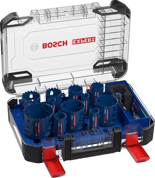 BOSCH Lochsägen-Set EXPERT ToughMaterial 20/22/25/32/35/40/44/51/60/64/76mm